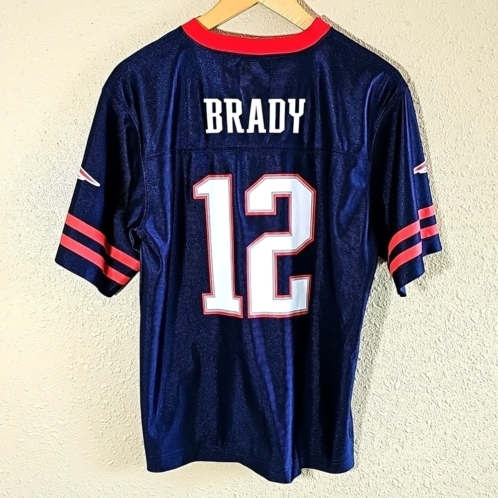 NFL Team Apparel New England Patriots Tom Brady Jersey.